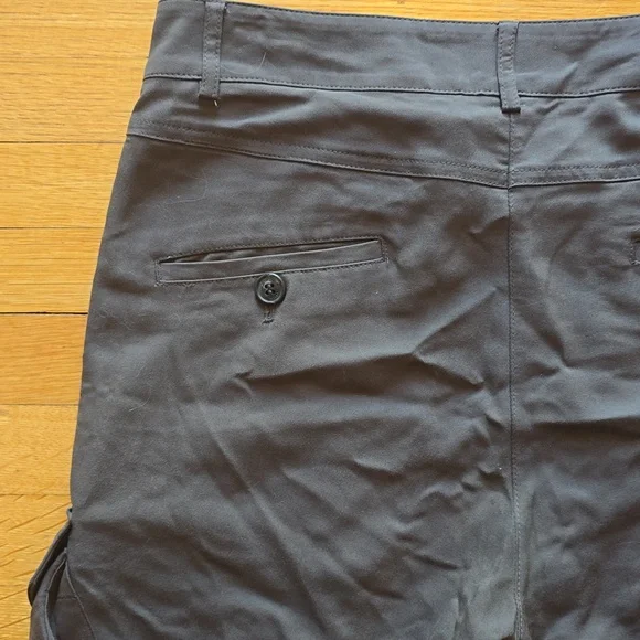 James Jeans, Boyfriend Cargo Military Green Pants, EUC, Women's 26 - Picture 10 of 15